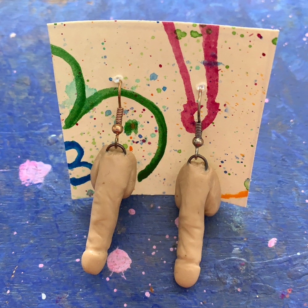 Penis Earrings